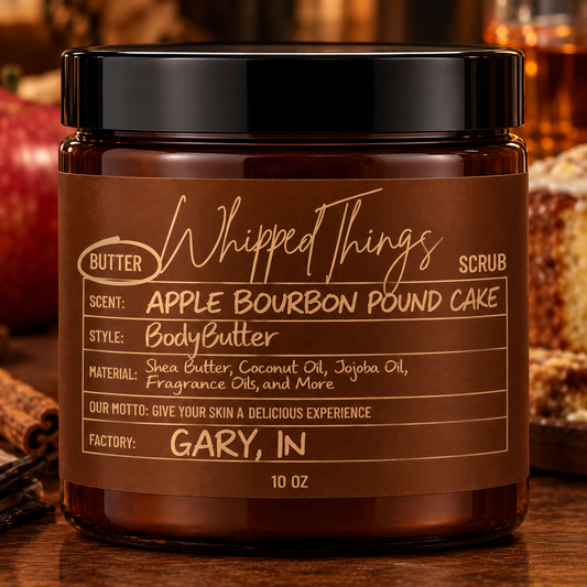 Apple Bourbon Poundcake